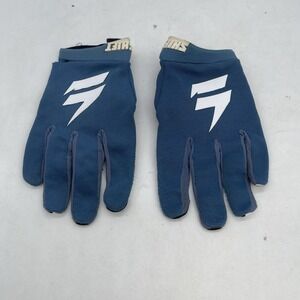 Shift Motorcycle Riding Gloves Blue Youth Children Adjustable Motocross Racing